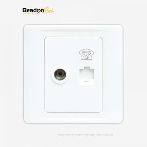 06-Beadon-Road-Products-Switch-and-Sockets-Philips-Switch-&-Sockets-Philips-Philips-Eco---Q2-TV-&-Telephone-Socket-BD-06-01